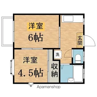 クロノス大塚【203号室号室】の間取り