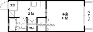 シティハイムケント【2階】の間取り
