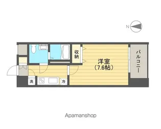 AXAS文京関口【7階】の間取り
