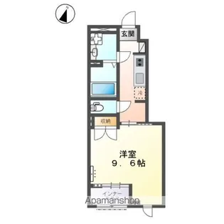 TMブルーム【1階】の間取り