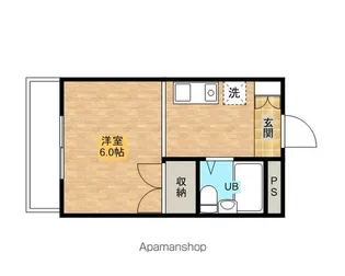 瀬川ビル【3階】の間取り