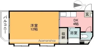 グランドハイム小坂【408号室】の間取り