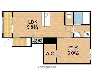 LOTUS大谷【1階】の間取り