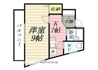 横浜元町ガーデンⅠ【1階】の間取り