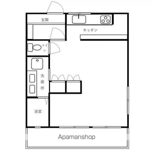 サンシャインマンション【5階】の間取り