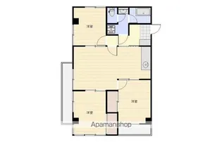 リゾンデ【2階】の間取り