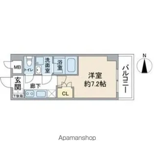 VANCOUVER1118大曽根【7階】の間取り