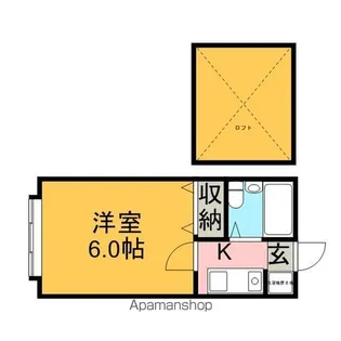 カーサ・ブランカ浦安(K−011)【1階】の間取り