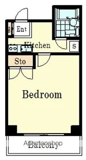 戸山イーストヒルズ【4階】の間取り