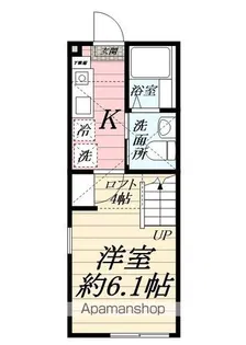 メゾンマグノリア【2階】の間取り