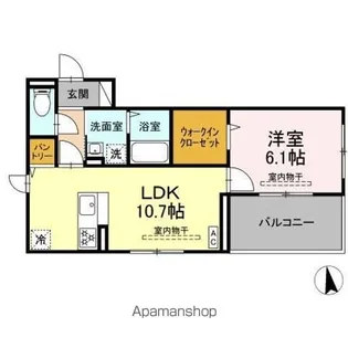 DELIGHT【3階】の間取り