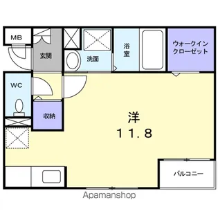ミニョンSKーⅡ【2階】の間取り