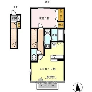 O’HANA【2階】の間取り