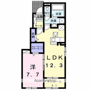 コリーネ【1階】の間取り