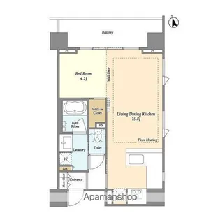 Mトリアノン【2階】の間取り