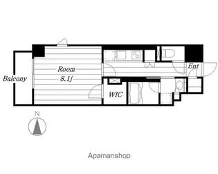 パークアクシス名駅南グランデ【5階】の間取り