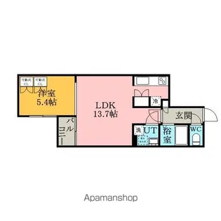 XYZ【5階】の間取り