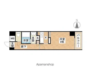 レジディア目白【2階】の間取り