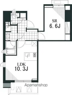 ラティエラ文京音羽【10階】の間取り
