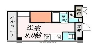 メゾン小松【302号室】の間取り