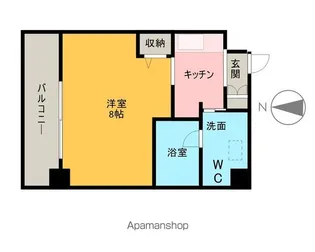 aLATO白壁(旧レジディア白壁)【2階】の間取り