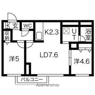 PRENDRE SOUEN【4階】の間取り