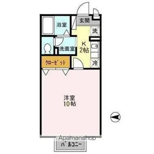 ハイムエルティ【2階】の間取り