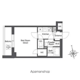 AIFLAT桜上水【2階】の間取り