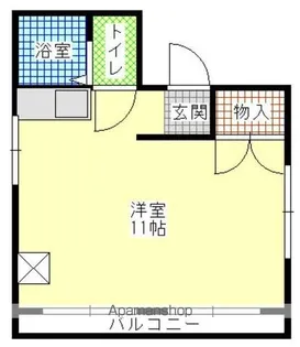 スカイマンション【302号室】の間取り