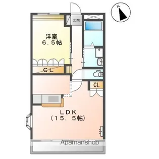 ステラマリス(STELLA MARIS)【2階】の間取り