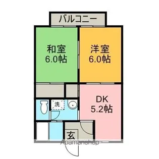 メゾントレビⅩⅡ【B202号室】の間取り