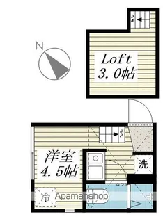 東京都世田谷区祖師谷5丁目【アパート】の間取り