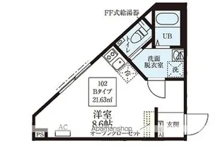 レピュア豊島園レジデンス【3階】の間取り