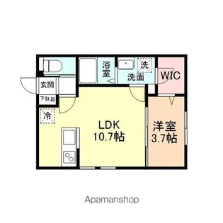 Grandir plus【1階】の間取り