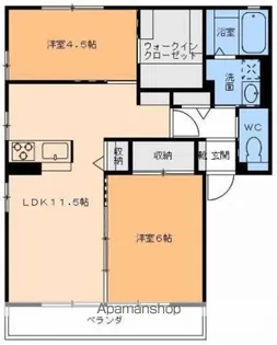 OWL (オウル)【101号室】の間取り