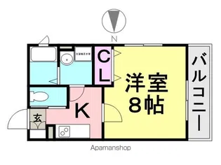 GRADO塚口【3階】の間取り