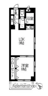 ツバサ21博多【402号室】の間取り