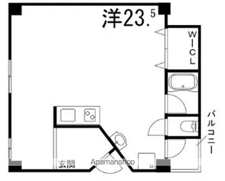 ツムギビル【402号室】の間取り