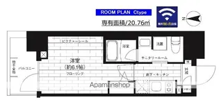 ステージファースト横浜【3階】の間取り
