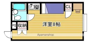 山川マンション【1階】の間取り