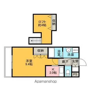 グリーンキャッスルⅡ【2階】の間取り