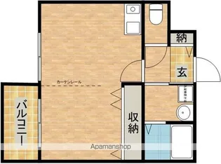 ジュネス7【2階】の間取り