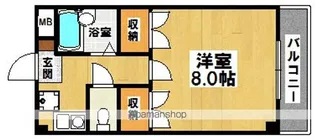 ハイツNANIWA【3階】の間取り