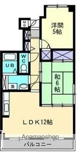 スカール上之町【4階】の間取り
