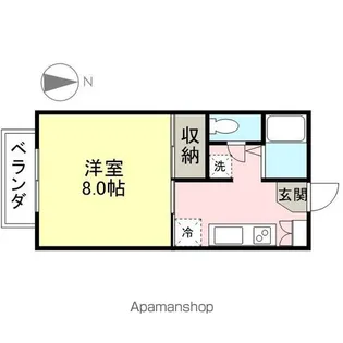 セレニティー【103号室】の間取り