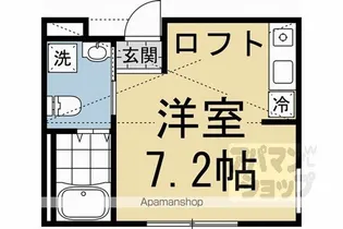 NEST冷泉町【2001号室】の間取り
