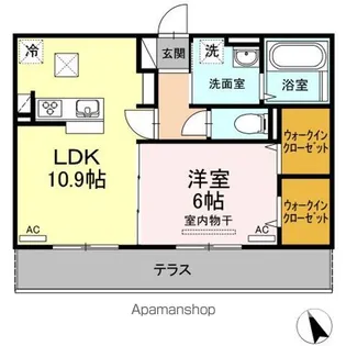 アイリーブ庄町【1階】の間取り