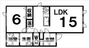 AURA(アウラ)【2階】の間取り