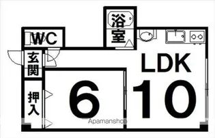 パーソナルハイツ【202号室】の間取り