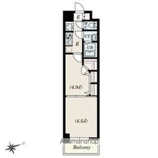 SーRESIDENCE神沢AFFORD【107号室】の間取り